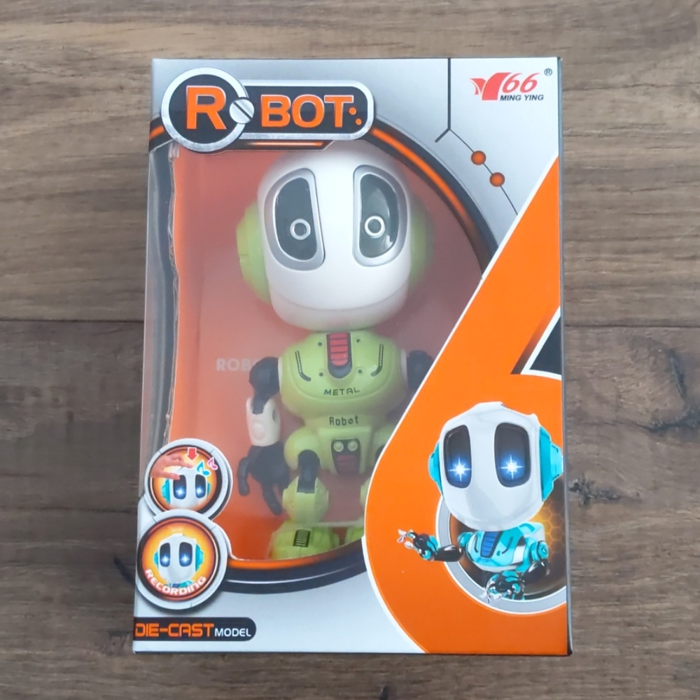 🍀NIB 🤖 Interactive Mini Robot Toy